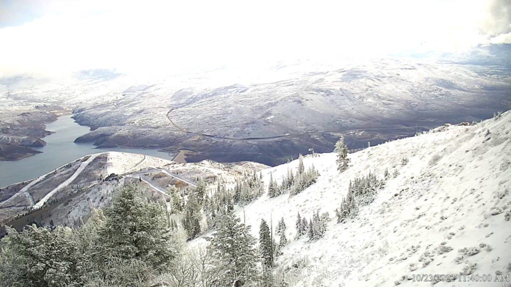 First Winter Storm Of The 22 23 Season Hits Park City Mountains With Up