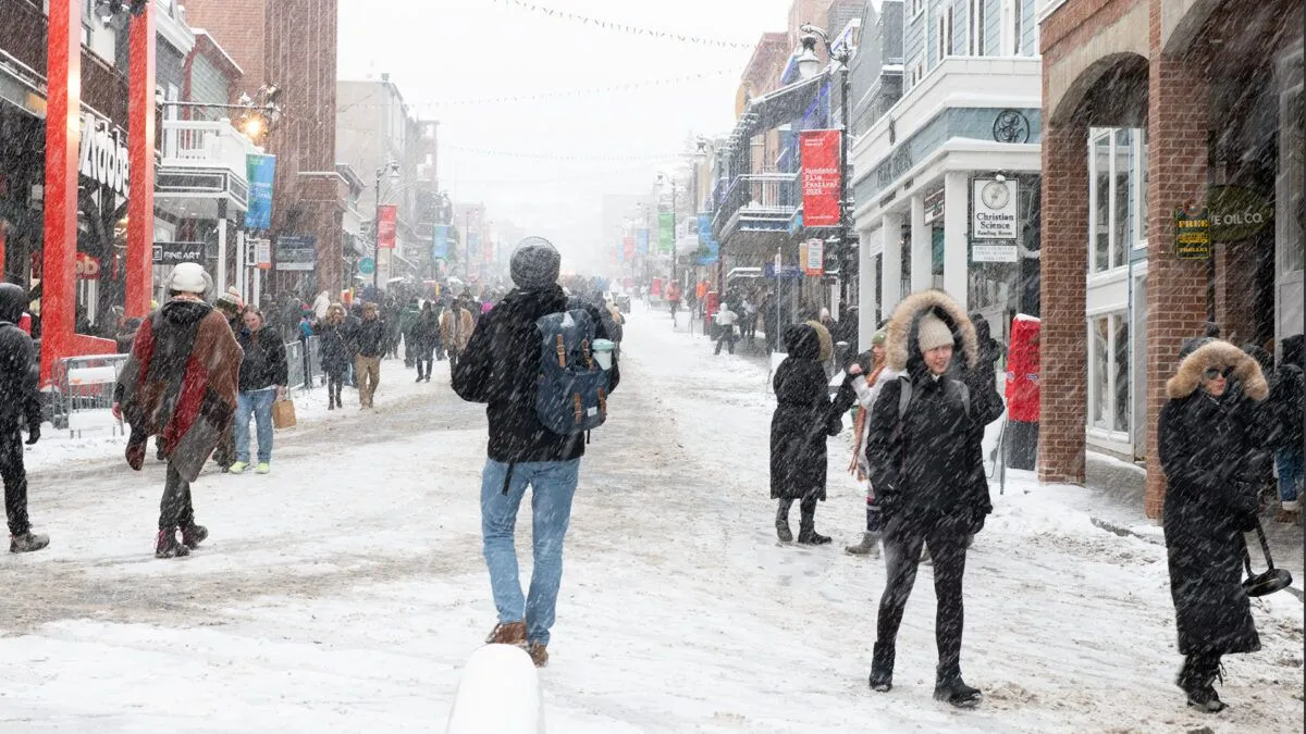 Pieddestrian only Main Street was a huge collaboration between the agents to happen at the Sundance Film Festival in 2025.