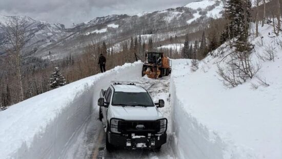 UDOT has started to clear snow from the roadway on Guardsman Pass. There is not official opening date yet.