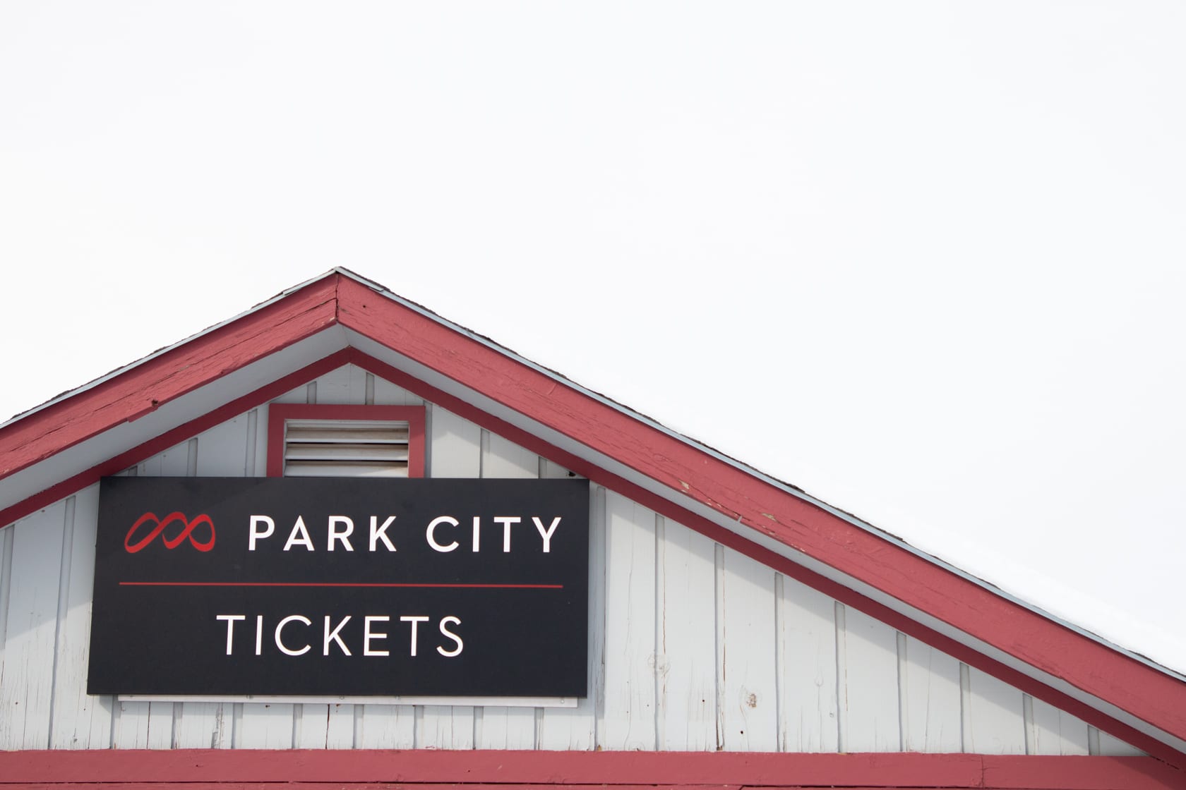 Park City Mountain ticket office.