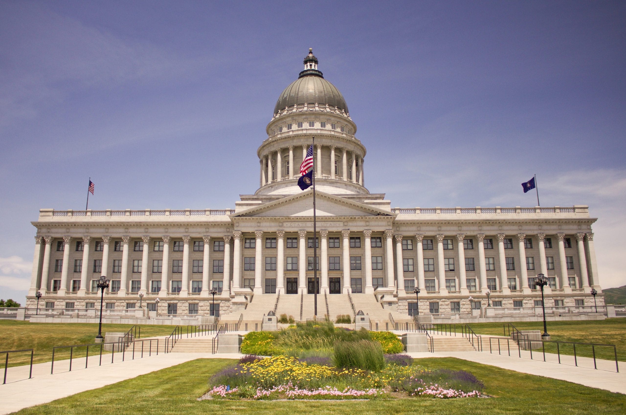 The Utah State Capital Building.