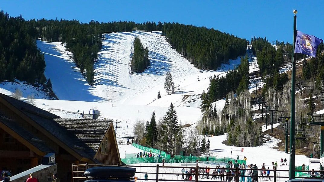 Deer Valley's base area.