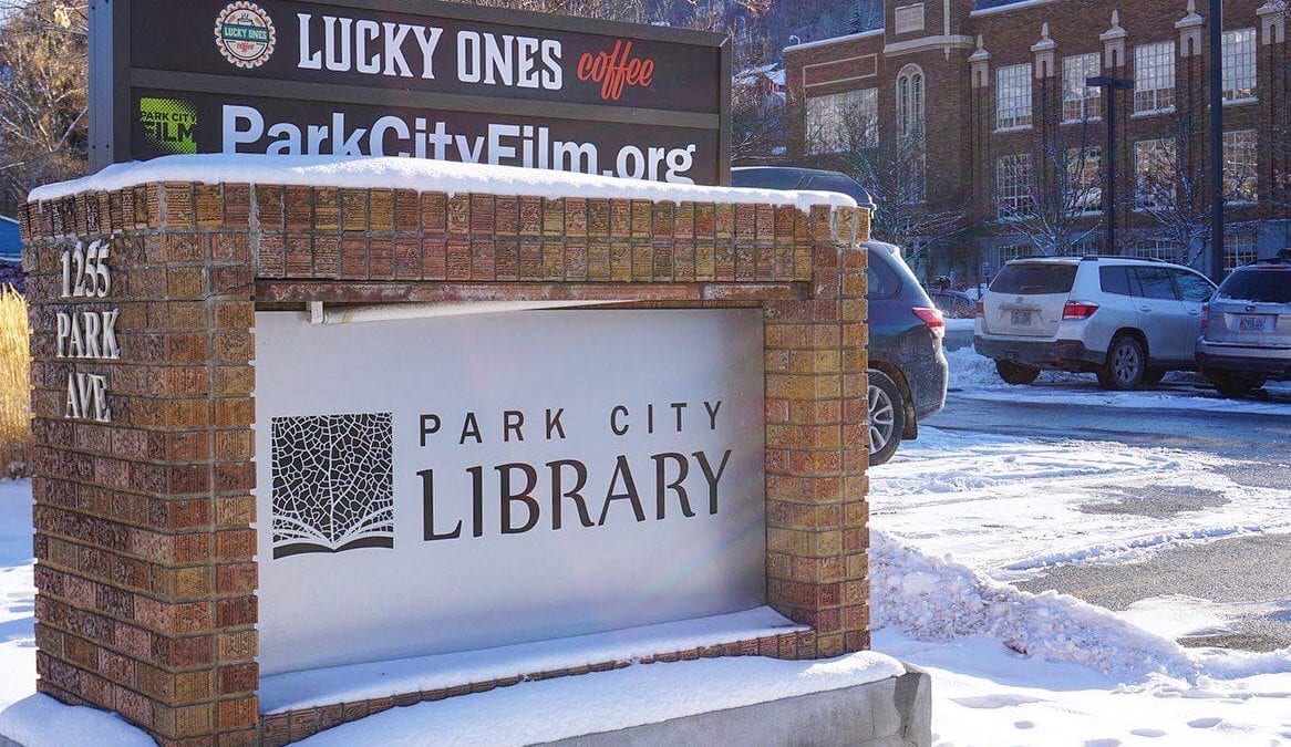 Outside the Park City Library on Park Ave.