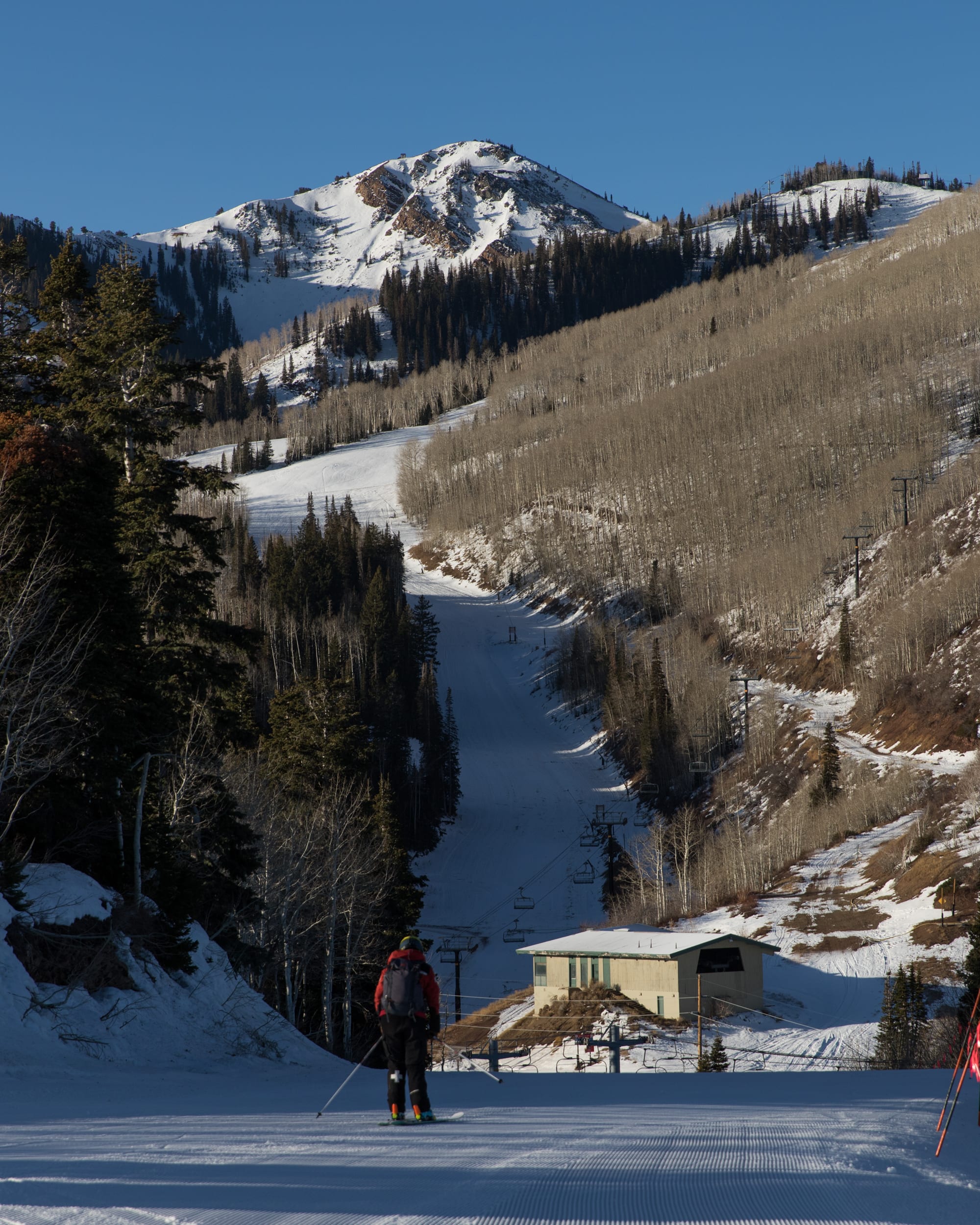 Park City Mountain on Opening Day in November