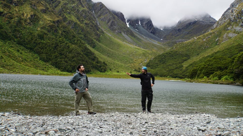 The Brians on a recent adventure in the New Zealand backcountry