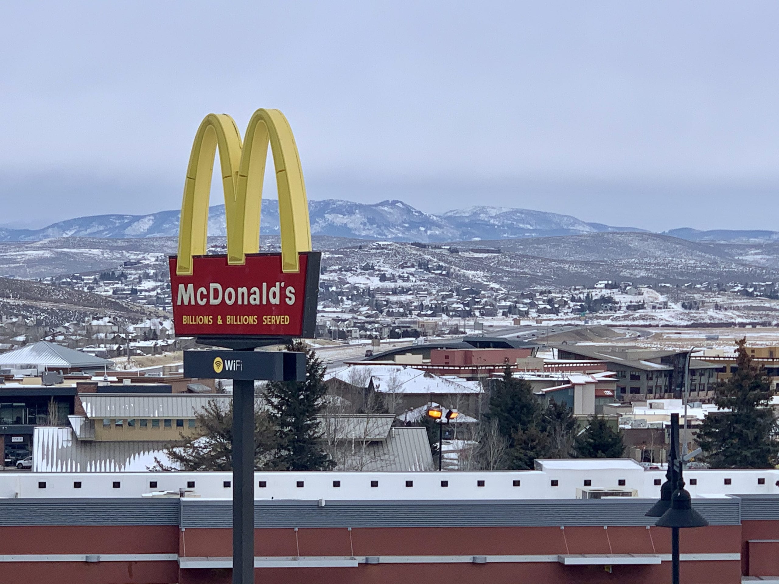 The McDonald's at Kimball Jct.