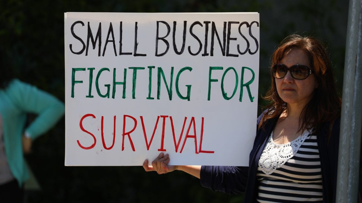 "Small Business Fighting for Survival"