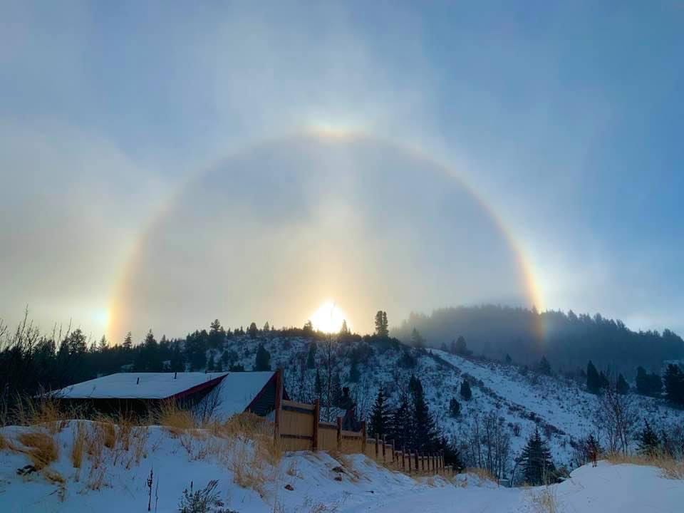 Greeting the new year in Timberline