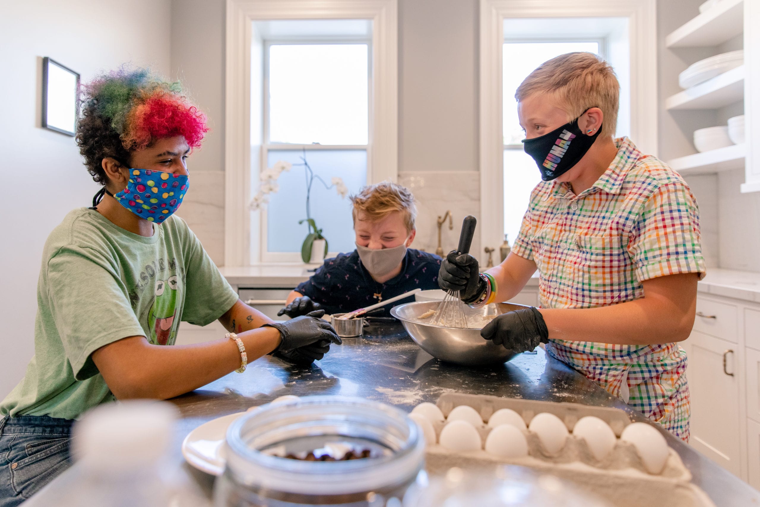 Youth activities at the Encircle House in Salt Lake City.