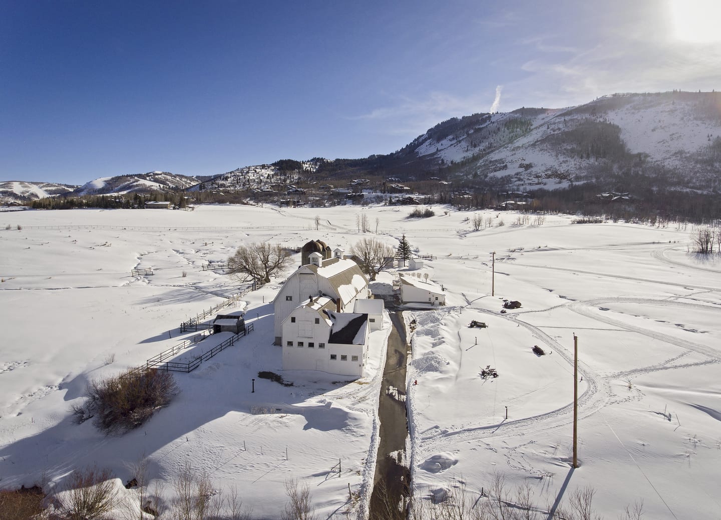 Cross country ski races near Park City's McPolin Barn with The Utah Nordic Alliance for the Wasatch Citizen Series.