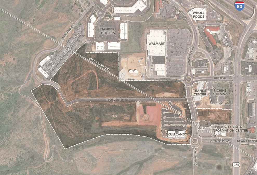 The area involved in the Dakota Pacific development project.