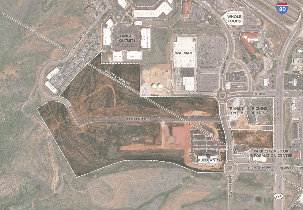 The area involved in the Dakota Pacific development project.