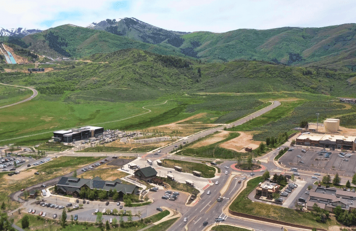 The general area of Kimball Jct. that the Dakota Pacific project will develop if given the 'green light' sits to the west and south of the Skullcandy building.