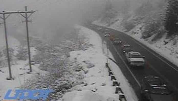 Traffic backed up in Big Cottonwood Canyon for several hours due to the crash on Sunday.