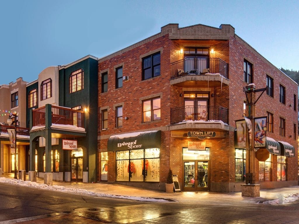 Town Lift Condominiums on Historic Main Street in Park City