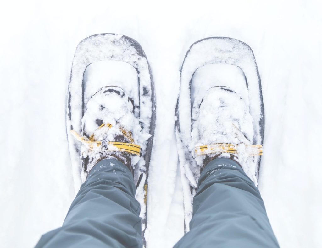 Communities That Care events like this snowshoeing opportunity are geared towards inspiring youth connection and mental wellness through outdoor activities.