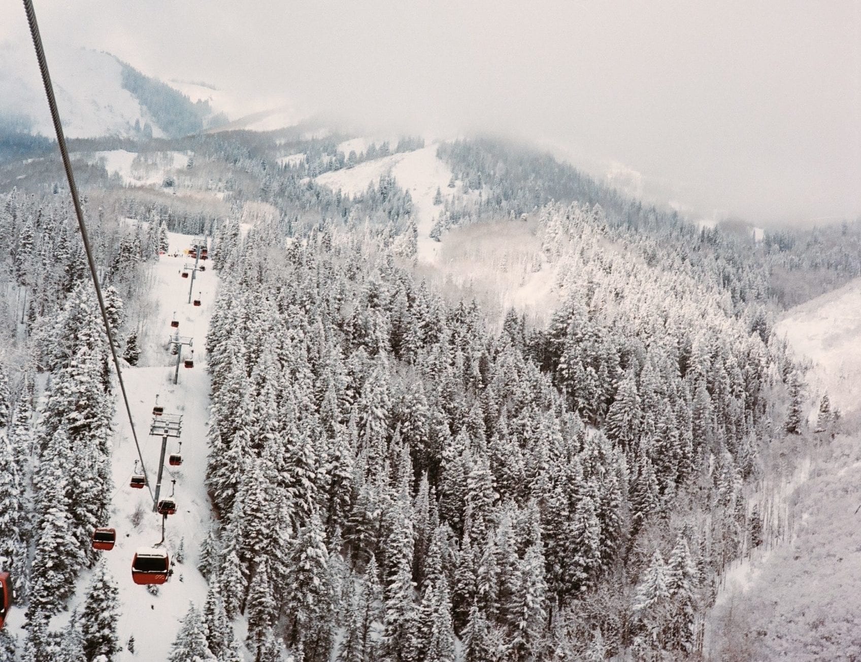 The Quicksilver Gondola at Park City Mountain.