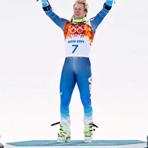 2014 Olympic Winter Games - Sochi, Russia. Ted Ligety wins Men's GS.