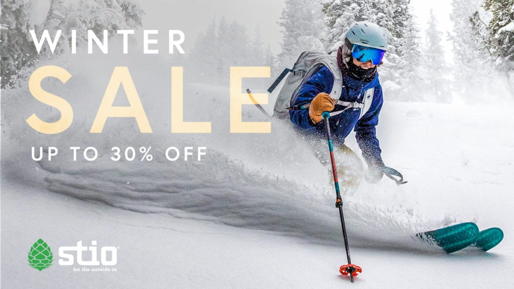 Stio has a winter sale.