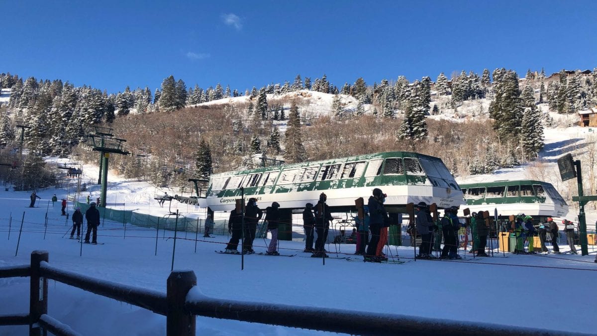 Deer Valley's Carpenter Express.