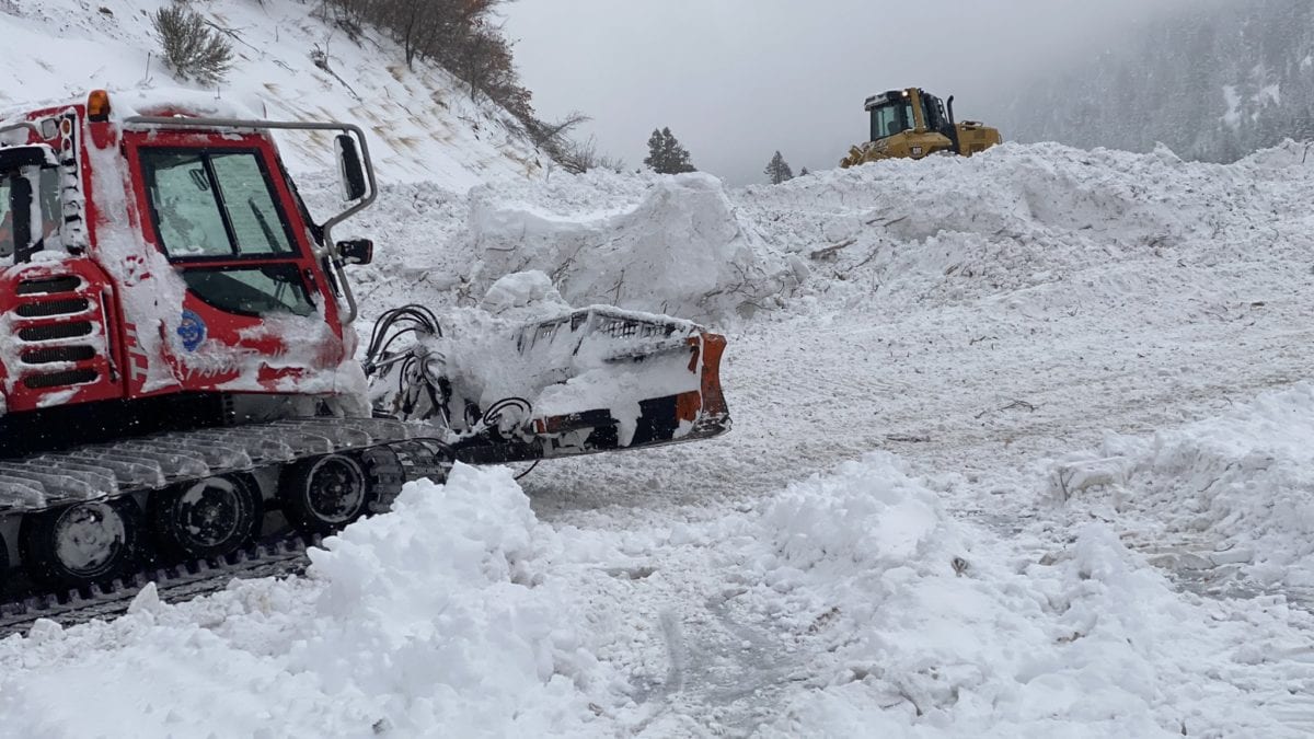 Little Cottonwood Canyon's SR-210 remains closed, according to UDOT: "Historic avalanche activity w/ slides across road in multiple locations."