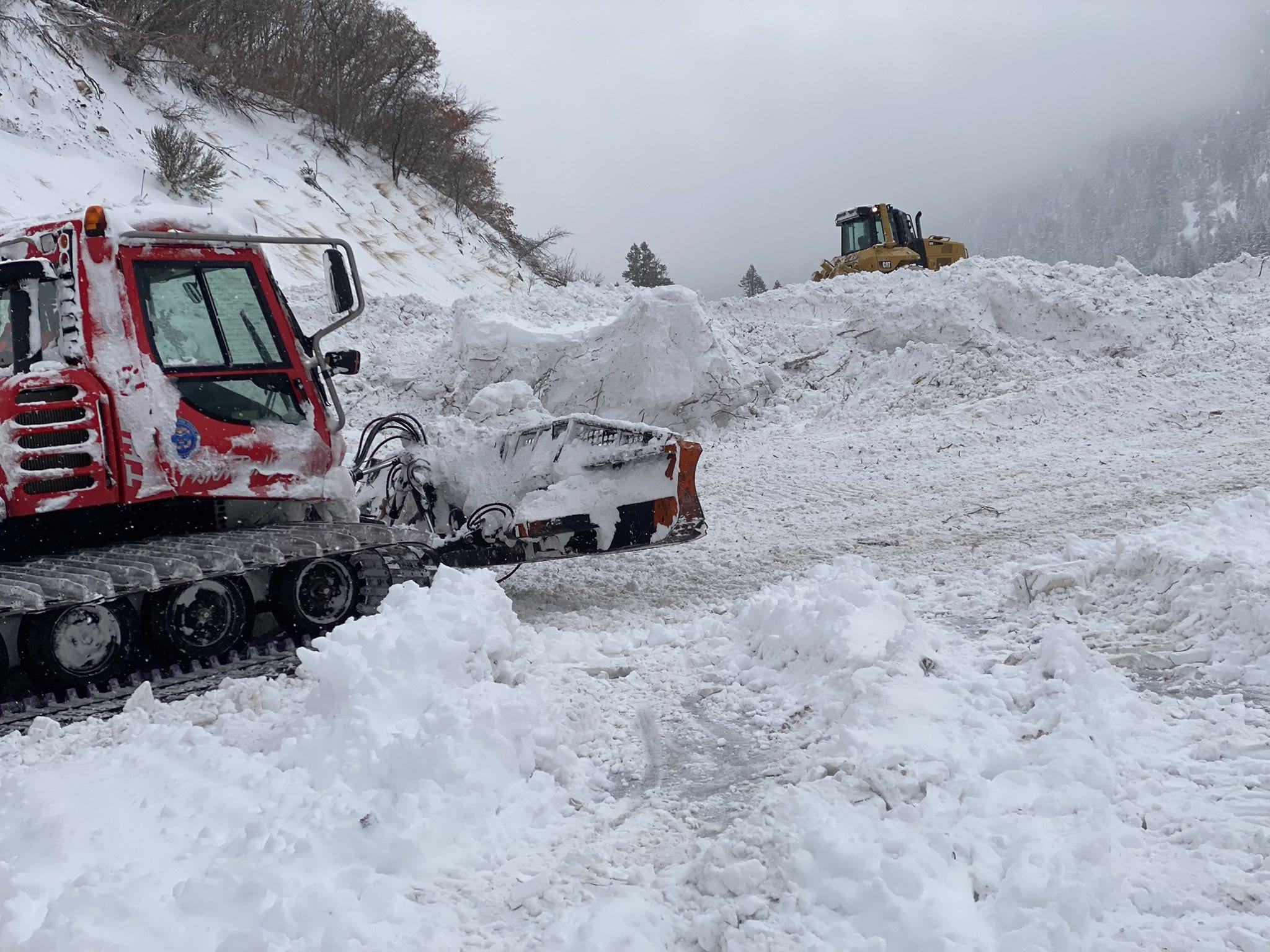 Little Cottonwood Canyon's SR-210 remains closed, according to UDOT: "Historic avalanche activity w/ slides across road in multiple locations."