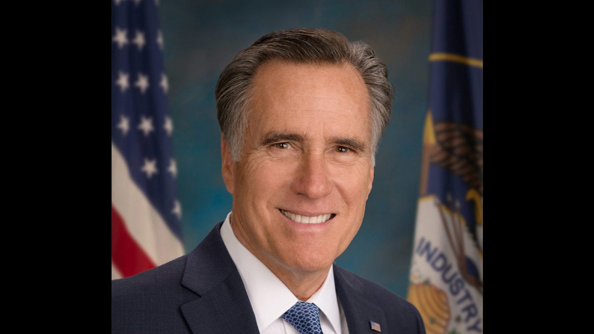 U.S. Senator Mitt Romney