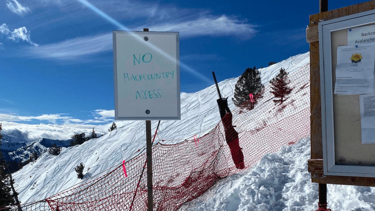 The backcountry gates at the Canyons remain closed, which has sparked ire and frustration among backcountry enthusiasts.