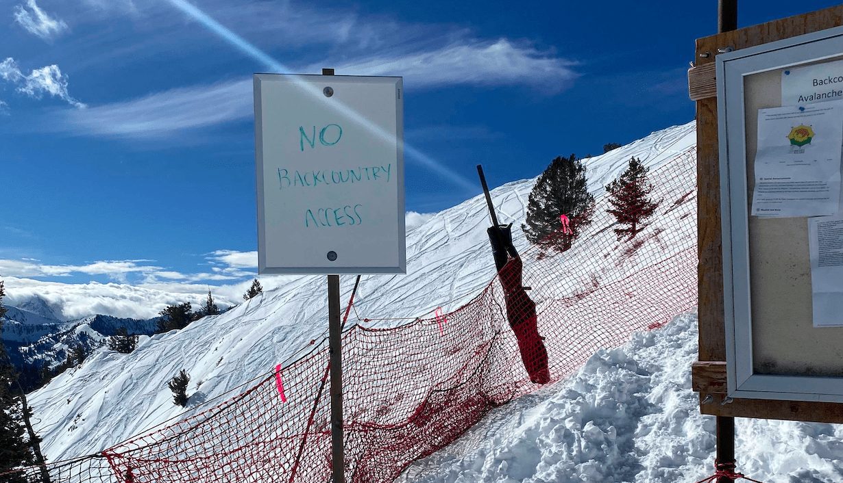 The backcountry gates at the Canyons remain closed, which has sparked ire and frustration among backcountry enthusiasts.