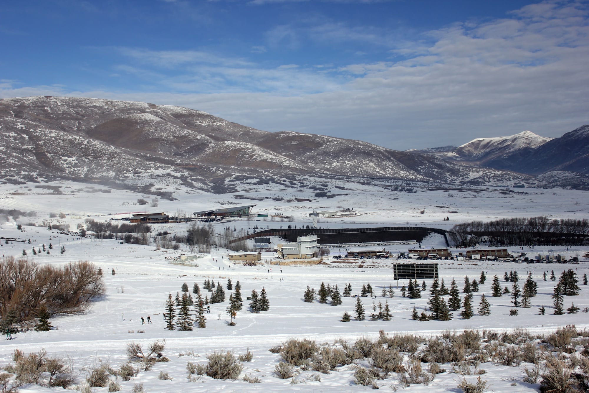 Soldier Hollow Nordic Center, where the World Cup was held for Biathlon.