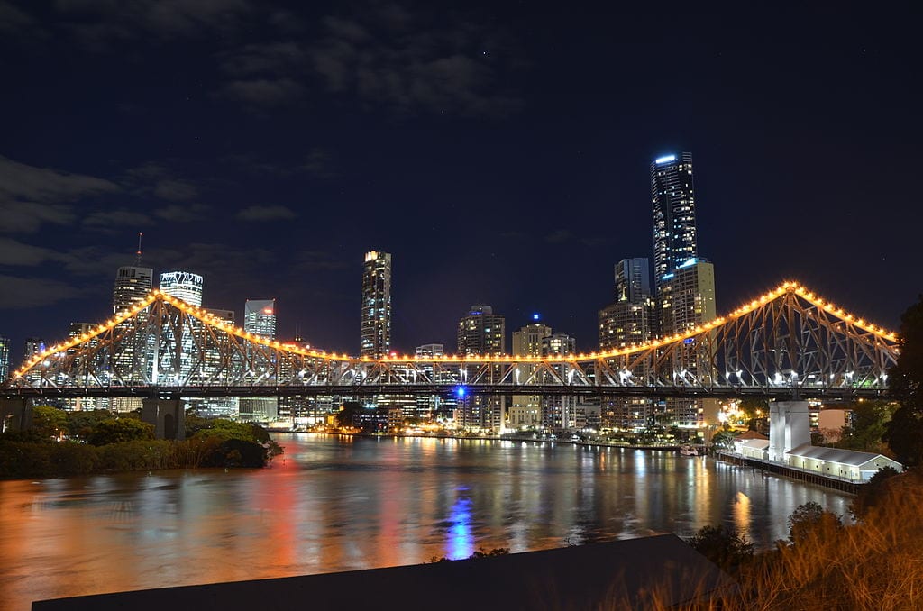 Brisbane, Australia, a likely host of the 2032 Summer Olympic Games.