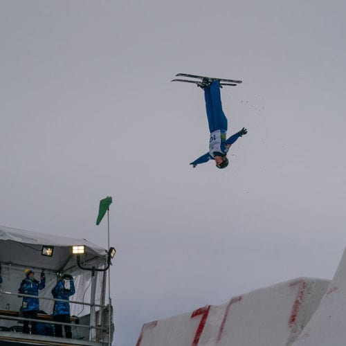 No fear of gravity for World Cup aerialists at Deer Valley. Photo: InFront Sports