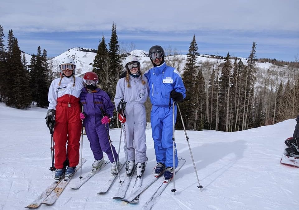Photogenic family fun at Park City Mountain. Pictured left to right: Janell Kurchinski, Kinley Kurchinski, Katie Kurchinski and Matt Kurchinski