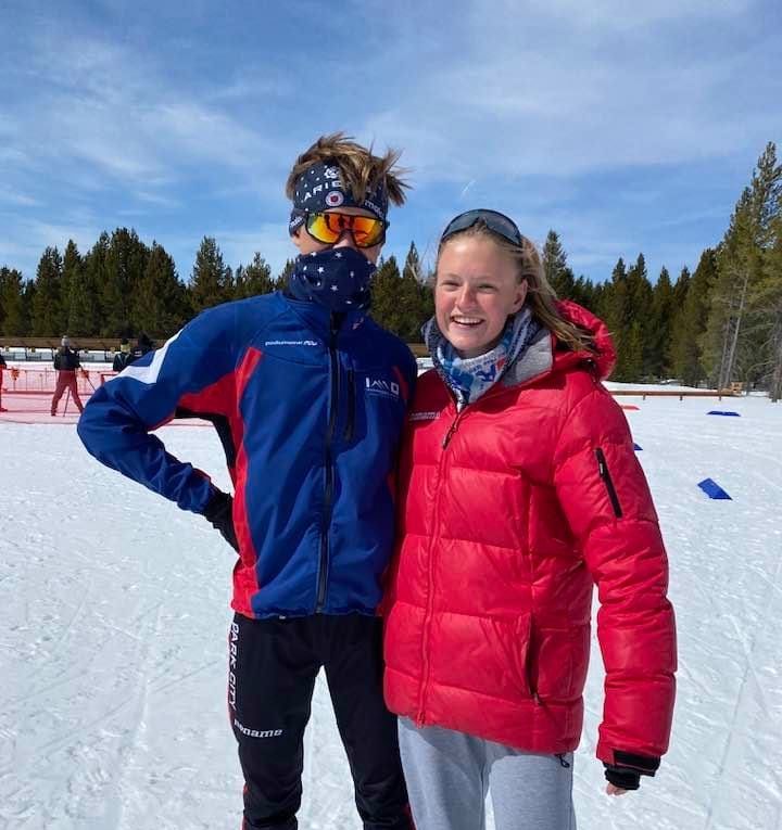 Brother and sister Wes and Emily Campbell represented Park City in the US Biathlon National Championships in Wyoming over the weekend.