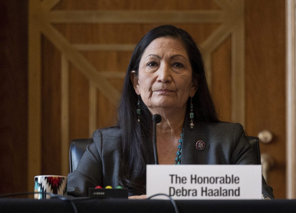 New Mexico Rep. Deb Haaland Becomes First Native American Cabinet Head ...