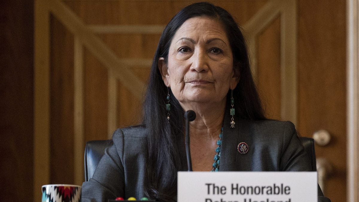 Rep. Deb Haaland of New Mexico was confirmed by Congress as Secretary of the Interior today.