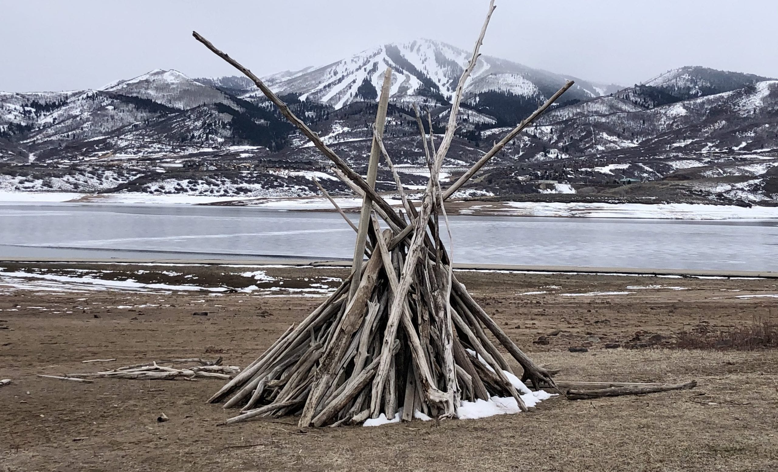 Jordanelle Reservoir, in the shadow of Deer Valley Resort.