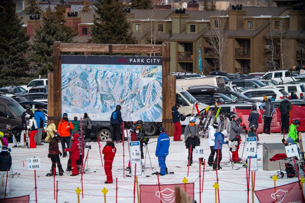 The base of Park City Mountain.