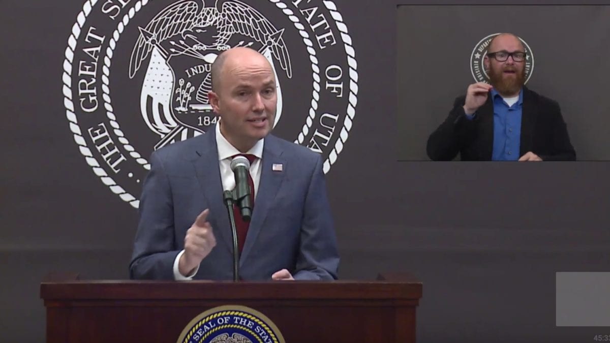 Gov. Spencer Cox announced expanded vaccine ability for all Utah adults.