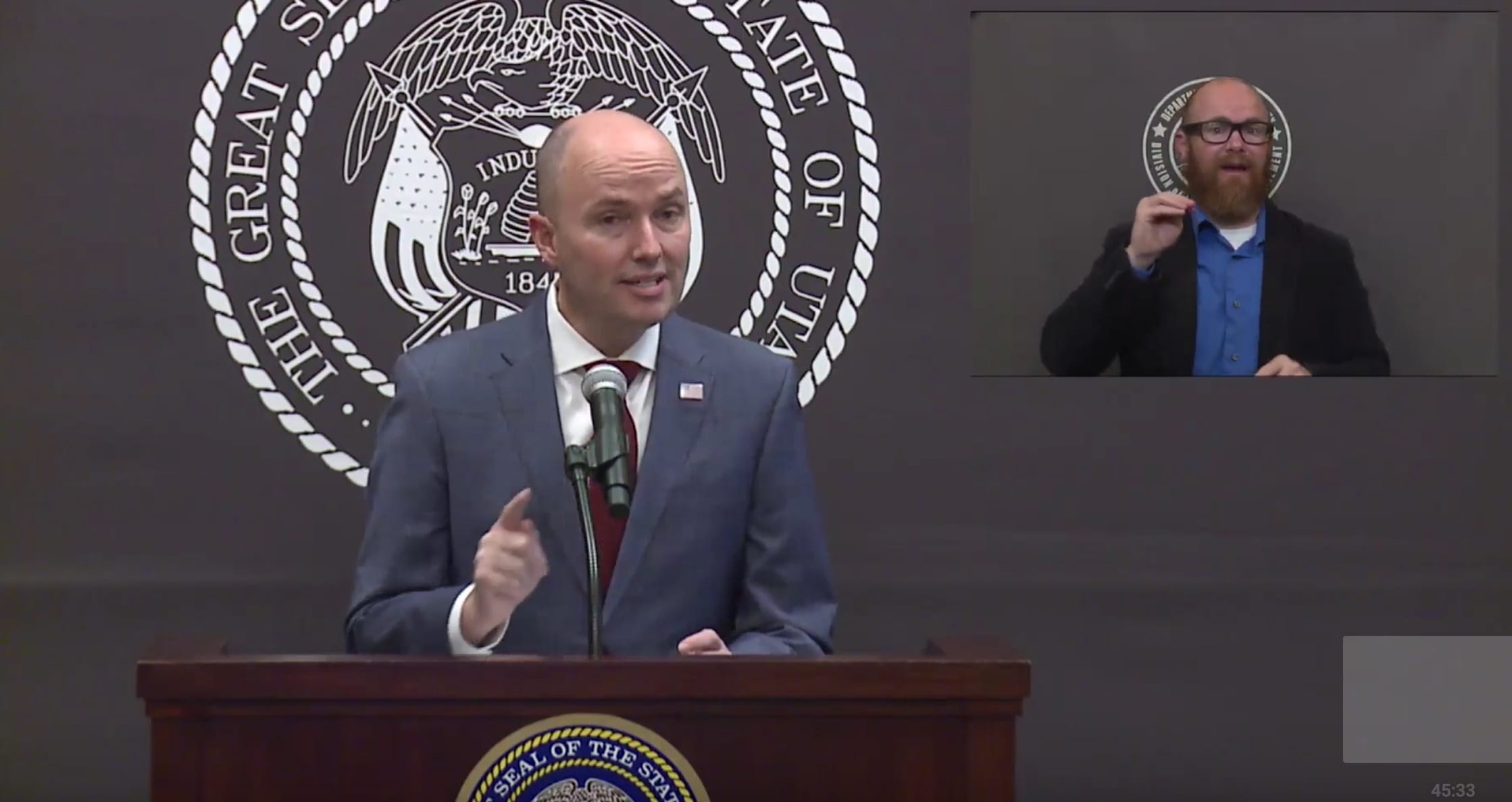 Gov. Spencer Cox announced expanded vaccine ability for all Utah adults.