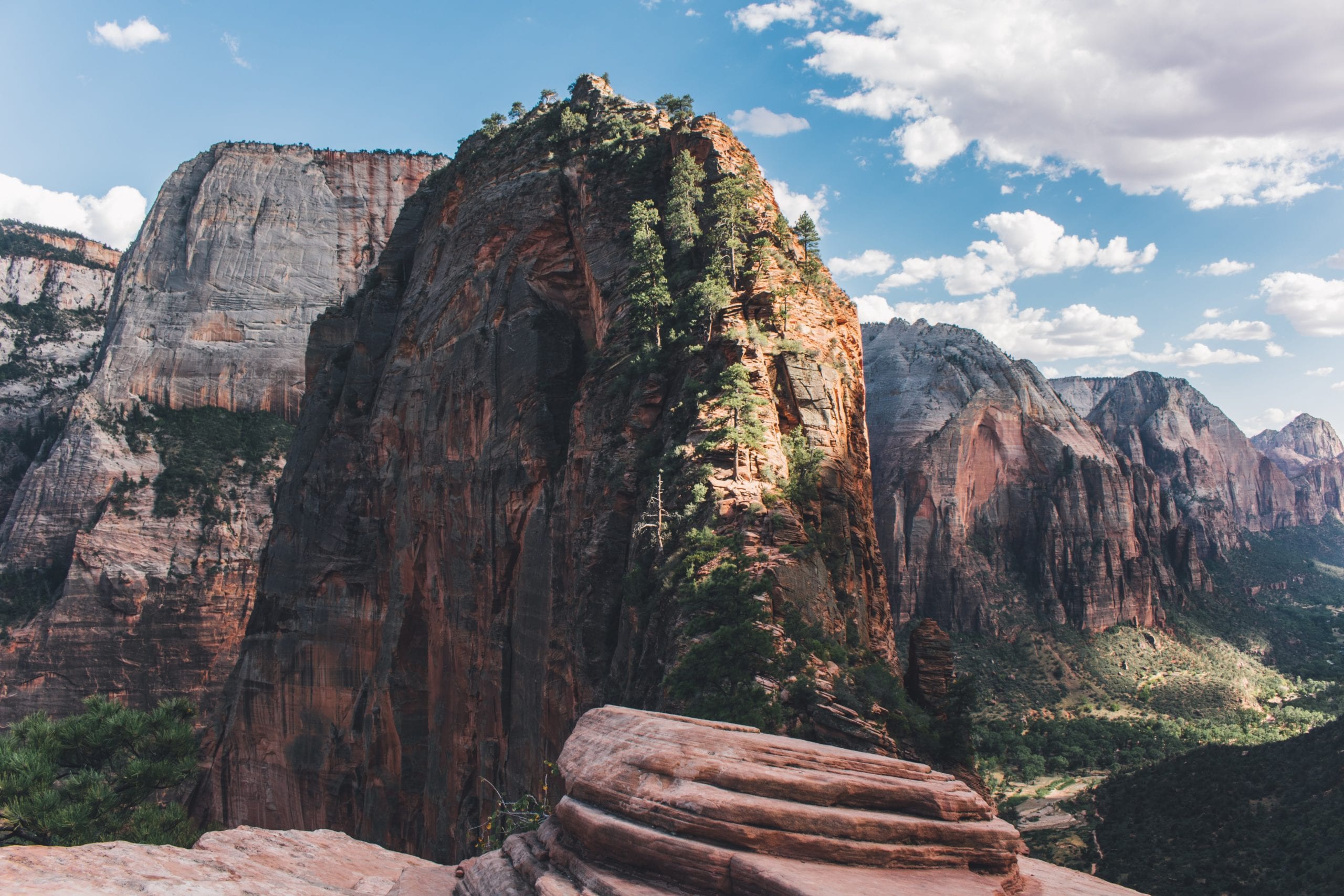 Angels Landing in Zion National Park.