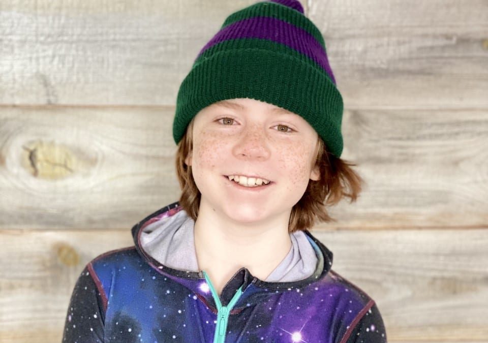 11-year-old entrepreneur Steele Stark's favorite skate and snowboard destination is Woodward, Park City.