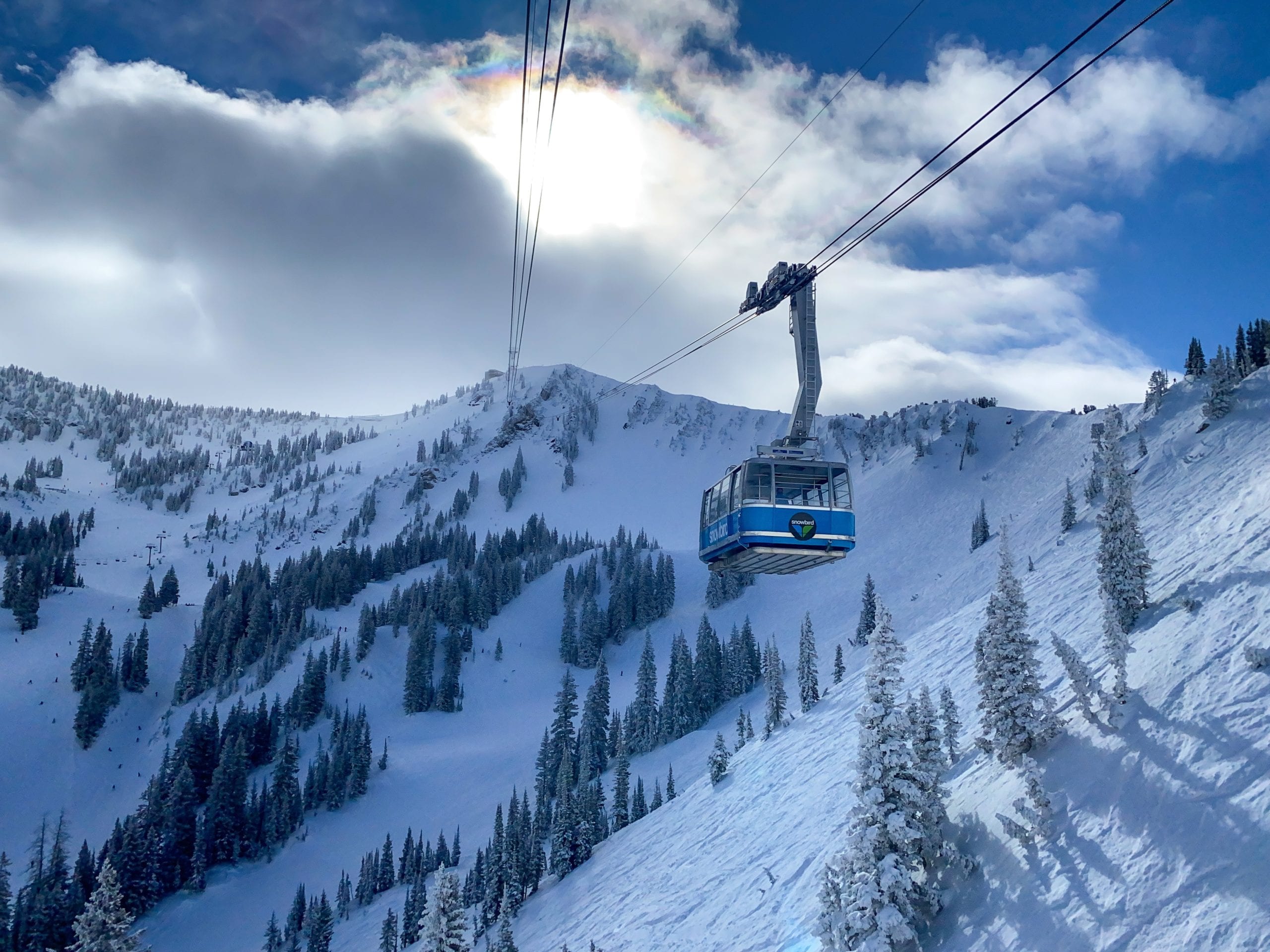 The Snowbird tram.