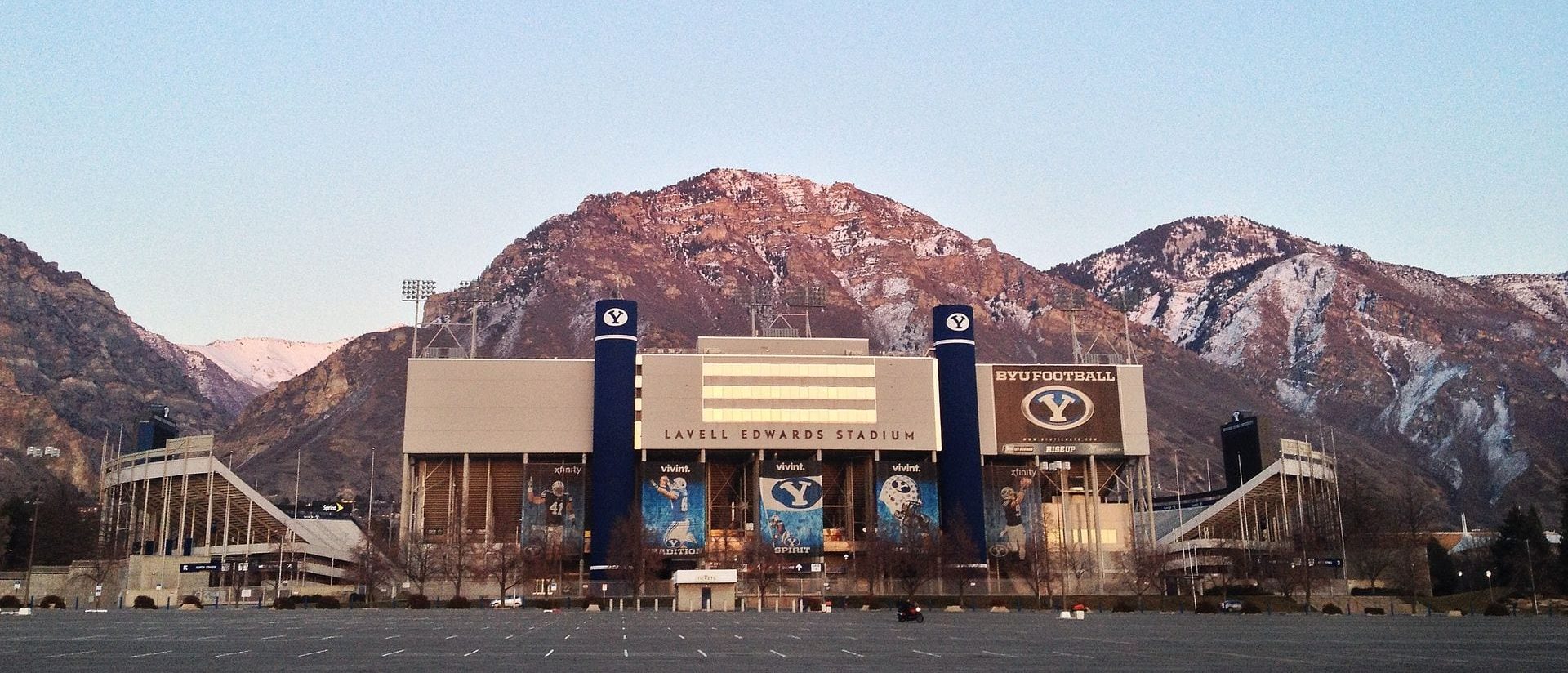 BYU's Cougar Stadium in Provo, UT.