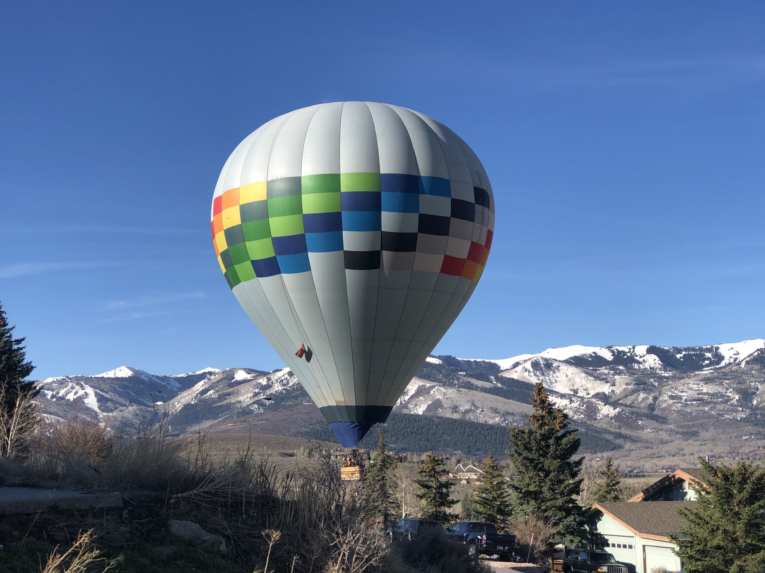 Just one perk about living in Park City is being woken up by the sound of hot air balloons.