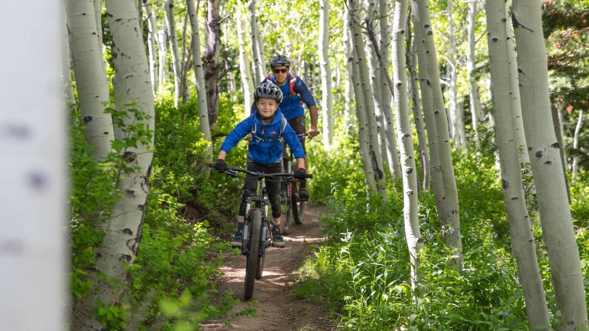 Park City’s abundant selection of trails offer access to the mountain for those with an intermediate mountain bike skill set and above.