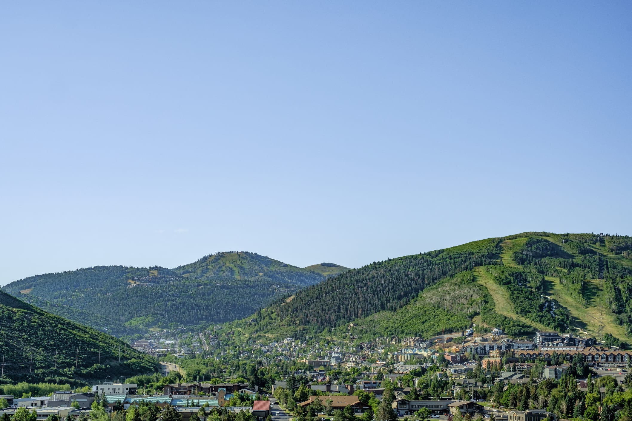 Summer in Park City, Utah.