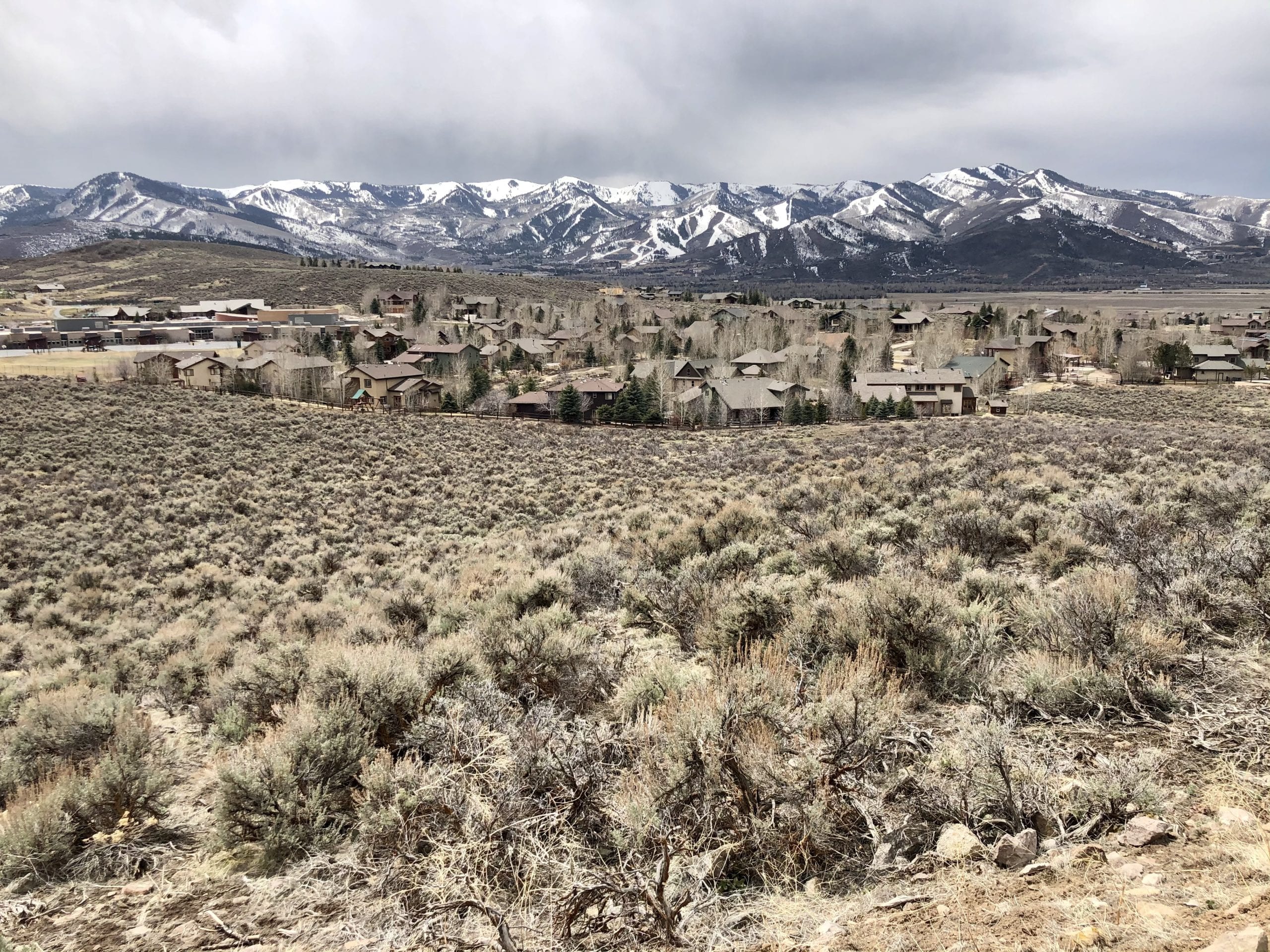 Summit County's newest park is set to be built in the space pictured above, in the foreground, in Trailside.