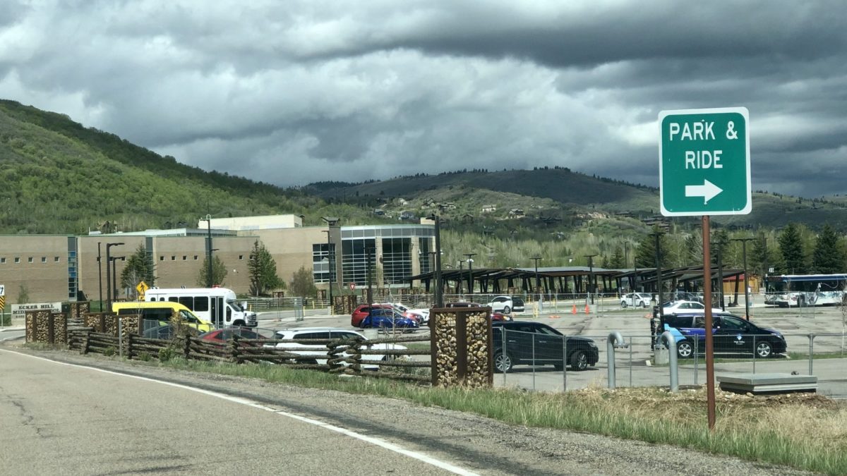 Fencing is up for a new micro transit hub in Summit County.