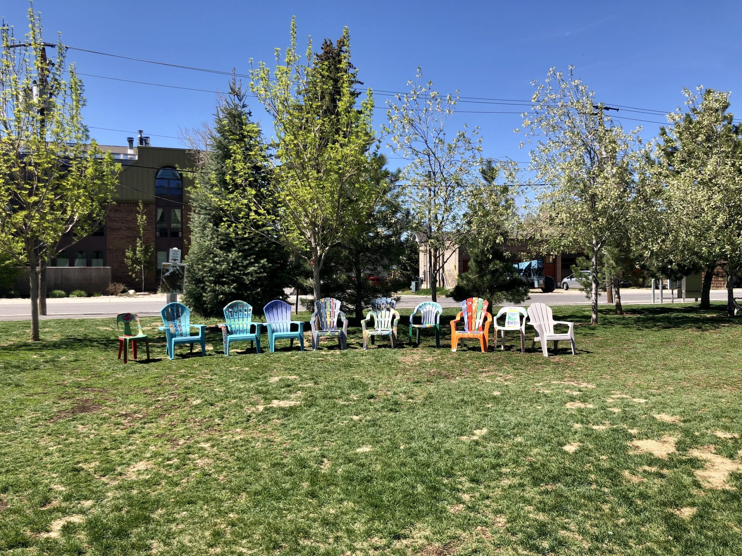 Open seating available at Park City's Library Field.